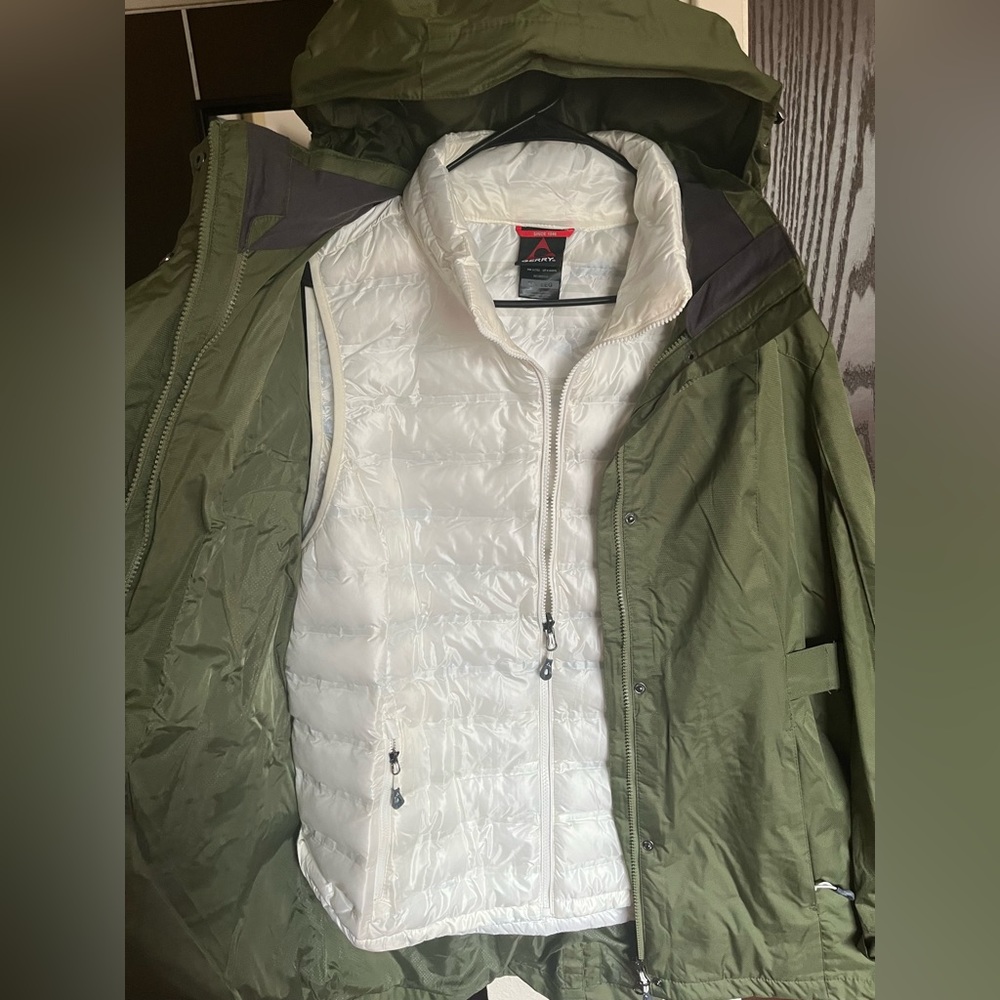 Rain jacket & vest combo